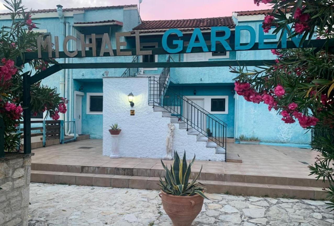 Michael'S Garden Apart otel Sidárion Dış mekan fotoğraf